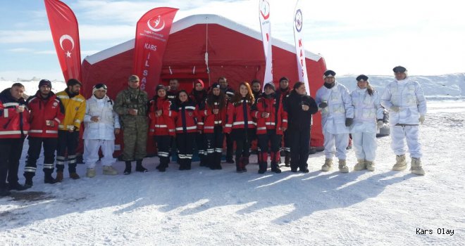  Kars İl Sağlık Müdürlüğü'nden TSK'ya Tatbikat Desteği