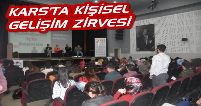  Kars'ta Kişisel Gelişim Zirvesi