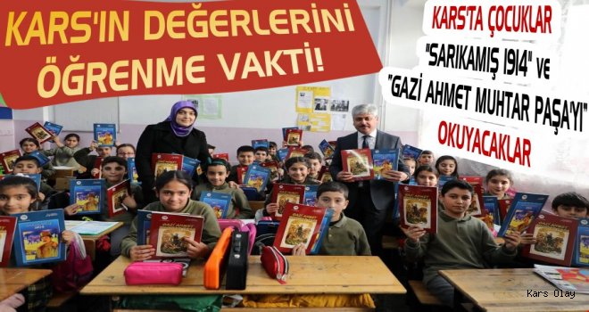  Kars'ta 'Okuryazarlık Seferberliği' Projesi Başlatıldı