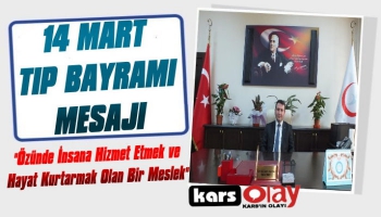 14 Mart Tıp Bayramı Mesajı