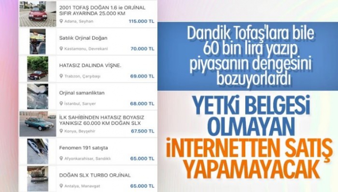 2. El Oto satışına Yeni Düzenleme