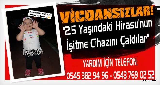 2,5 Yaşındaki Hirasu Sessizliğe Mahkûm Olmasın!