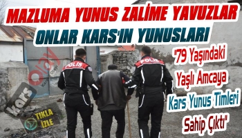 79 Yaşındaki Yaşlı Amcaya Kars Yunus Timleri Sahip Çıktı