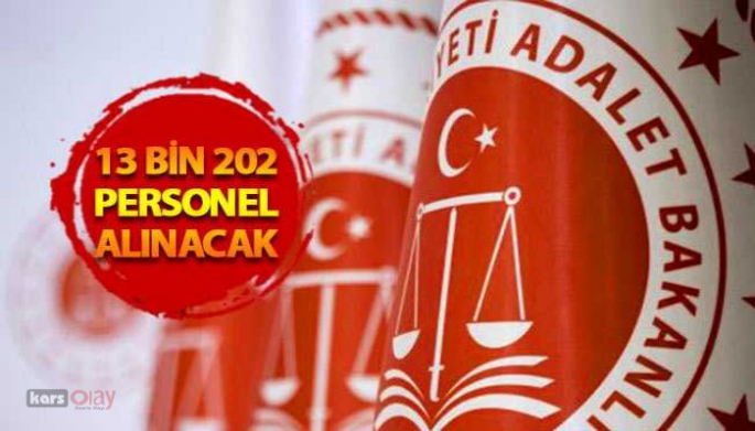 Adalet Bakanlığı 13 Bin 202 Memur Alımı Yapacak