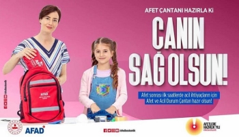 Afet Çantası Hazırlaki Canın Sağolsun