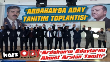 AK Parti Ardahan'da Aday Tanıtımı