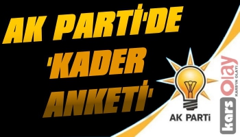 AK PARTİ'de 'Kader Anketi'