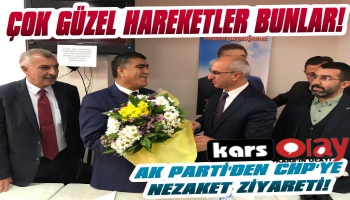 AK Parti'den CHP'ye Ziyaret