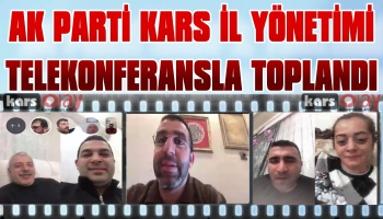 Ak Parti İl Yönetimi Telekonferansla Toplandı