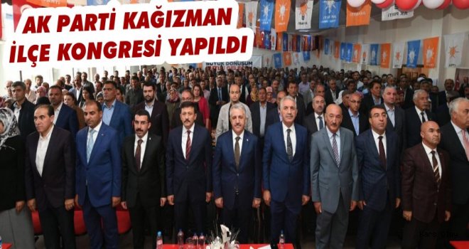 Ak Parti Kağızman İlçe Kongresi Yapıldı