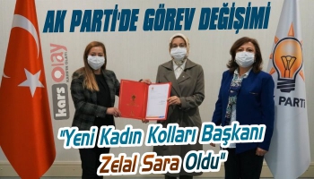 AK Parti Kars Kadın Kolları Başkan Zelal Sara Oldu