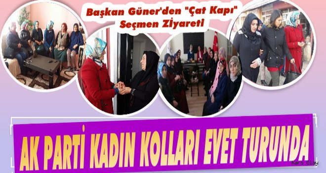 Ak Parti Kars Kadın Kolları Referandum Turunda