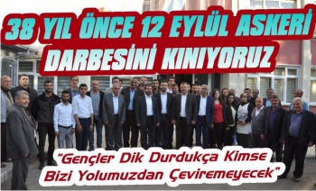 AK Parti Kars'ta 12 Eylül Kınama Açıklaması