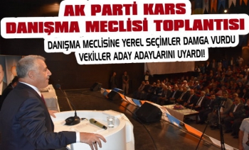 AK Parti Kars'ta Danışma Meclisi Toplantısı