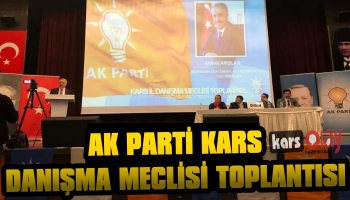 AK Parti Kars'ta Danışma Meclisi Toplantısı