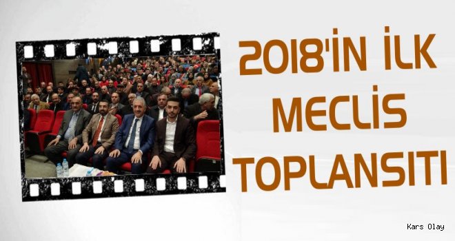 AK Parti Kars’ta 2018’in İlk Toplantısını Yaptı