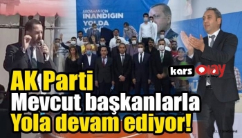 AK Parti, Mevcut Başkanlarla Yola Devam Ediyor!