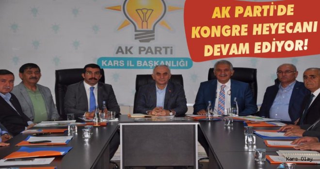 Ak Parti'de Kongre Heyecanı Devam Ediyor