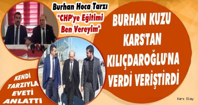 Ak Partili Burhan Kuzu Evet İçin Kars'ta