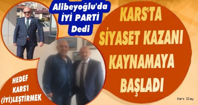 Alibeyoğlu İyi Parti'de Rozet Taktı