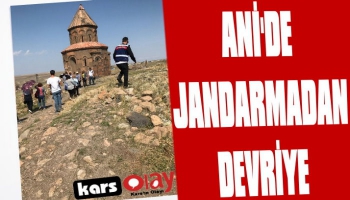 Ani Örenyeri'ne Jandarma Devriyesi