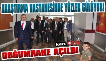 Araştırma Hastanesi Doğumhanesi Açıldı