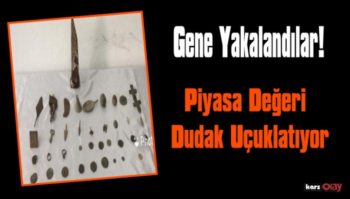 Ardahan'da Piyasa Değeri Dudak Uçuklatan Tarihi Eserler Ele Geçirildi