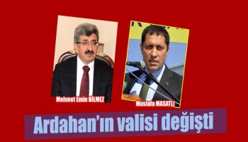 Ardahan Valiliği'ne Mustafa Masatlı atandı