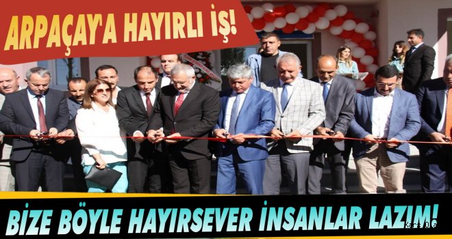 Arpaçay Karakale Köyüne Hayırlı Okul!