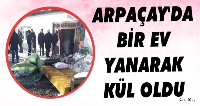 Arpaçay'da Yangın!