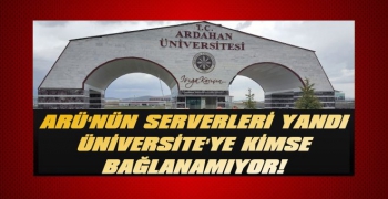 ARÜ'nün Bağlantısı Kesildi