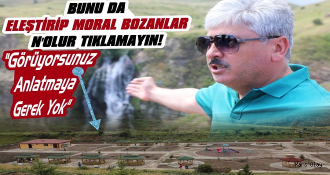 Asırlardır Boş Boş Bekletilen Susuz Şelalesi Karslının Hizmetinde