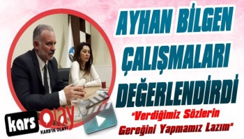 Ayhan Bilgen Belediyenin Çalışmalarını Değerlendirdi
