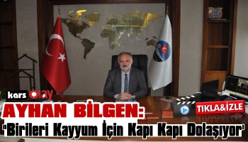 Ayhan Bilgen: 'Birileri Kayyum İçin Kapı Kapı Dolaşıyor'