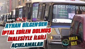 Ayhan Bilgen'den Dolmuş İhalesi Açıklaması