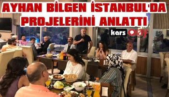 Ayhan Bilgen İstanbul'da Projelerini Anlattı