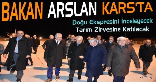 Bakan Ahmet Arslan Kars'ta...