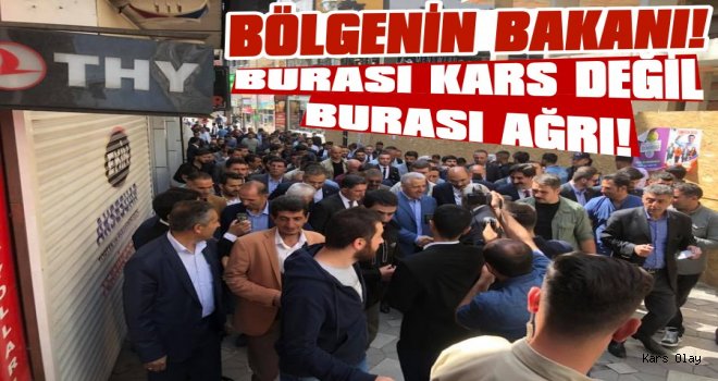 Bakan Arslan Ağrı'da