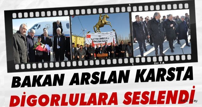 Bakan Arslan Digorlularla Buluştu