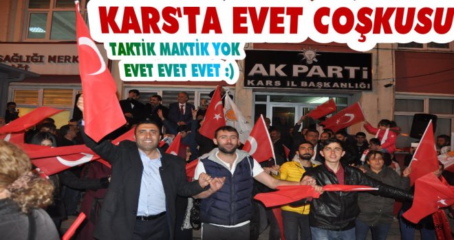 Bakan Arslan'dan Karslılara Evet Teşekkürü!