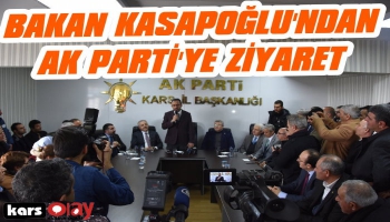 Bakan Kasapoğlu'ndan AK Parti'ye Ziyaret