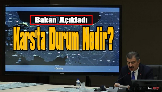 Bakan Koca Kars'ın güncel aşı tablosunu açıkladı