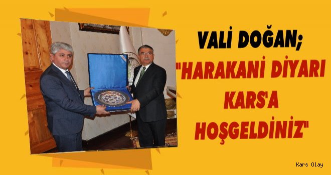 Bakan Yılmaz'dan Kars Valiliği'ne Ziyaret