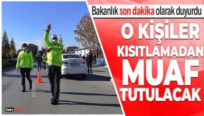 Bakanlıktan 81 ile genelge, Şehit aileleri yasaktan muaf tutuldu