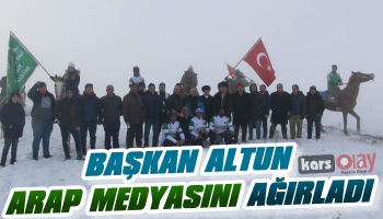 Başkan Altun, Arap Medyasını Ağırladı