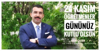 Başkan Çalkın'dan Öğretmenler Günü Mesajı