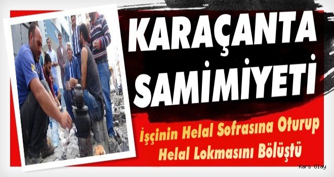 Başkan Karaçanta Çalışmaları Yerinde İnceledi