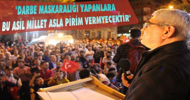 Başkan Karaçanta'dan '15 Temmuz Mesajı'