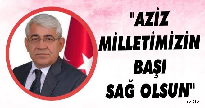 Başkan Karaçanta'dan Başsağlığı Mesajı