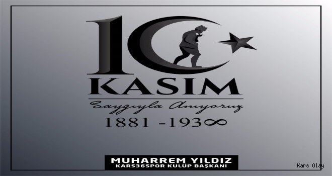 Başkan Yıldız'dan '10 Kasım' Mesajı